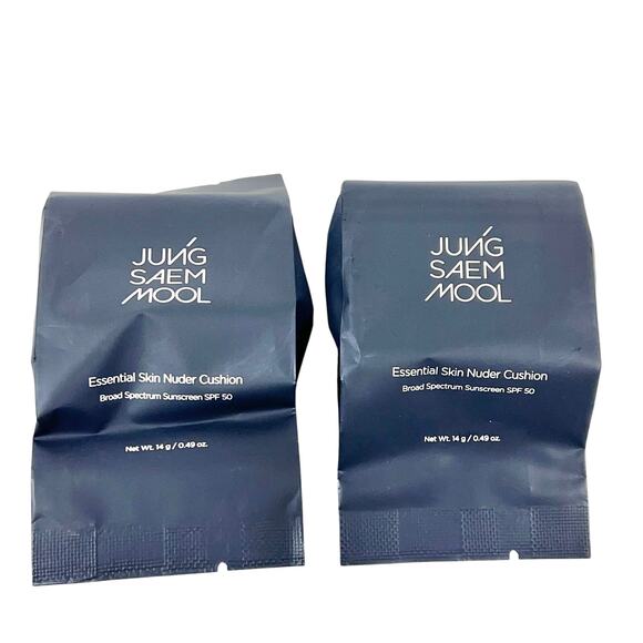 2x Jung Saem Mool Essential Skin Nuder Cushion Refill #21 Medium 14g Exp05/27 - Picture 1 of 5